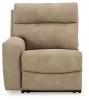 Ashley Furniture 61004S11 Ashley Furniture 61004S11 Next-Gen Durapella - 4-Piece Power Reclining Sectional With 2 Power Armless Recliners - Sand