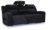 Ashley Furniture PC6420215 Ashley Furniture PC6420215 Forest Lake - Power Reclining Sofa With Adj Headrest - Black