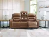 Ashley Furniture PCU1160015A Ashley Furniture PCU1160015A Knightington - Power Reclining Sofa With Audio Seating - Caramel