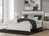 Ashley Furniture PCB3381B10 Ashley Furniture PCB3381B10 Zuraleus - King Upholstered Panel Bed - White
