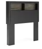 Ashley Furniture PCB1118-63 Ashley Furniture PCB1118-63 Broachmyn - Twin Bookcase Headboard - Black / Gray