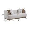 ACME LV07260 Duncan - Sofa With 4 Pillows - Beige
