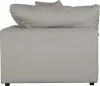 Jackson Furniture Industries 4445/31/59/28-26 Jackson Furniture Industries 4445/31/59/28-26 Posh - 5 Piece Modular Sectional With 2 Armless, 2 Corners, 1 Cocktail Ottoman - Dove