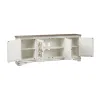 Liberty Furniture 244-TV84 Magnolia Manor - 4 Doors TV Console - Antique White