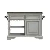 Liberty Furniture 244-AT3000 Magnolia Manor - Bar Cart - Antique White