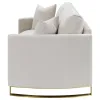 CoasterElevations 508822 Corliss - Upholstered Arched Arm Loveseat - Beige