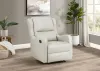 Coaster Fine Furniture 609373 Kelsey - Upholstered English Arm Recliner Chair - Ivory
