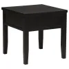 Coaster Fine Furniture 710577 Concord - 1-Drawer Square End Table - Distressed Java