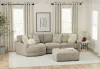 Jackson Furniture Industries 3145/73/92/28-28 Jackson Furniture Industries 3145/73/92/28-28 Turner - 2 Piece Sofa Cuddler With Left Side Facing Cuddler And Cocktail Ottoman - Mushroom
