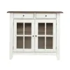 Liberty Furniture 741-SR5043 Al Fresco - Server - Graphite & Whitestone