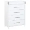 Coaster Fine Furniture 225075 Gracemont - 5-Drawer Bedroom Chest Of Drawers - White