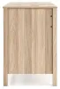 Ashley Furniture H3929-134 Battelle - Home Office Desk - Tan