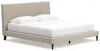 Ashley Furniture B1199-82 Ashley Furniture B1199-82 Cielden - King Upholstered Bed with Roll Slats - Soft Gray