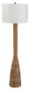 Ashley Furniture L329111 Ailsa - Wood Floor Lamp - Natural Brown