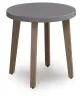 Ashley Furniture PCP428-706 Harmony Headlands - Round End Table - Natural / Gray