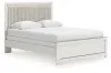Ashley Furniture PCB3381B6 Zuraleus - Queen Upholstered Panel Bed - White
