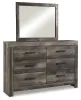 Ashley Furniture B440B1 Ashley Furniture B440B1 Wynnlow - Dresser, Mirror - Gray