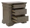 Pulaski Furniture P413-BR-K2-KIT1 Pulaski Furniture P413-BR-K2-KIT1 Madison Ridge - Queen Storage Bed With Nightstand - Natural Bark