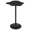 CoasterEssence 182230 Keanu - Curved Cloud-Shaped Bistro Bar Table - Black