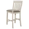 CoasterEssence 192818-S7 Sarasota - 7 Piece Drop Leaf Counter Dining Set - Rustic Cream