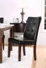 Furniture of America CM3368T Marstone - Dining Table - Brown Cherry / Black