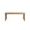 New Classic G5511-70 Wesley - Patio Dining Table With Self Storing Leaf - Light Brown
