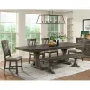 Intercon SU-TA-40104-BCL-C Sullivan - Trestle Dining Table - Burnished Clay