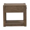Liberty Furniture 449-OT1020 Broadmore - Drawer End Table - Cobblestone Brown