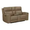 Liberty Furniture 7021TO-23P Liberty Furniture 7021TO-23P Camden - Loveseat With Console P3 & ZW - Aline Toast