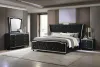 Coaster Fine Furniture 223161Q-S4 Lorient - 4-Piece Queen Bedroom Set - Black