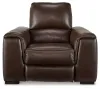 Ashley Furniture U2550213 Alessandro - PWR Recliner/Adj Headrest - Walnut