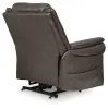 Ashley Furniture 1800412 Oatman - Power Lift Recliner - Umber