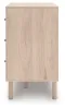 Ashley Furniture PCB1566-221 Arloster - Six Drawer Dresser - Tan