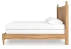 Ashley Furniture PCB1075B8 Ashley Furniture PCB1075B8 Aleaport - King Panel Bed - Warm Brown