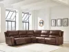 Ashley Furniture PCU62607S8 Ashley Furniture PCU62607S8 DeepWakes - 5-Piece Power Reclining Sectional - Canyon