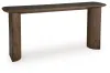 Ashley Furniture T563-4 Dontayne - Sofa Table - Warm Brown