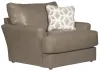 Jackson Furniture Industries 248201-1273/56-3073/56 Prato - Leather Chair - Putty