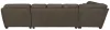Jackson Furniture Industries 4043/30/62/76-19 Royce - 3 Piece Sectional With RSF Chaise - Brown