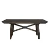 Liberty Furniture 152-CD-5TRS Double Bridge - 5 Piece Trestle Table Set - Dark Brown