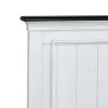 Liberty Furniture 417-BR11 Allyson Park - Twin Panel Headboard - Wirebrushed White / Charcoal