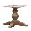 Liberty Furniture 615-DR-5PDS Americana Farmhouse - 5 Piece Pedestal Table Set (Upholstered Shelter Side Chairs) - Dusty Taupe