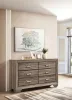 CoasterEveryday 204193 Kauffman - 6-Drawer Dresser - Washed Taupe
