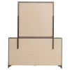 CoasterEveryday 207043M Brantford - 6-Drawer Dresser With Mirror - Barrel Oak