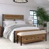 Intercon NC-BR-8060Q-HCK-C Intercon NC-BR-8060Q-HCK-C Norcross - Queen Standard Bed - Hickory