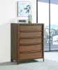 Coaster Fine Furniture 223325 Maderia - 5-Drawer Chest Of Drawers - Walnut