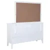 Coaster Fine Furniture 223473M Bexhill - 10-Drawer Dresser And Mirror - White