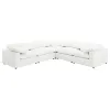 Coaster Fine Furniture 551751-SETB Raleigh - 5 Piece Boucle Upholstered Modular Sectional - Ivory