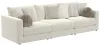 Jackson Furniture Industries 2235/36/31/37-16 Ritzy - 3 Piece Modular Sofa - Bone