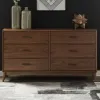 Liberty Furniture 604-BR31 Century Modern - 6 Drawer Dresser - Walnut