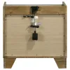Coaster Fine Furniture 222972 Henderson - 1-Drawer LED Nightstand Bedside Table - Medium Oak